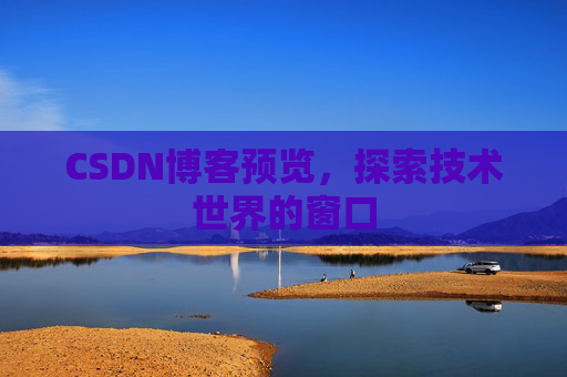 CSDN博客预览，探索技术世界的窗口